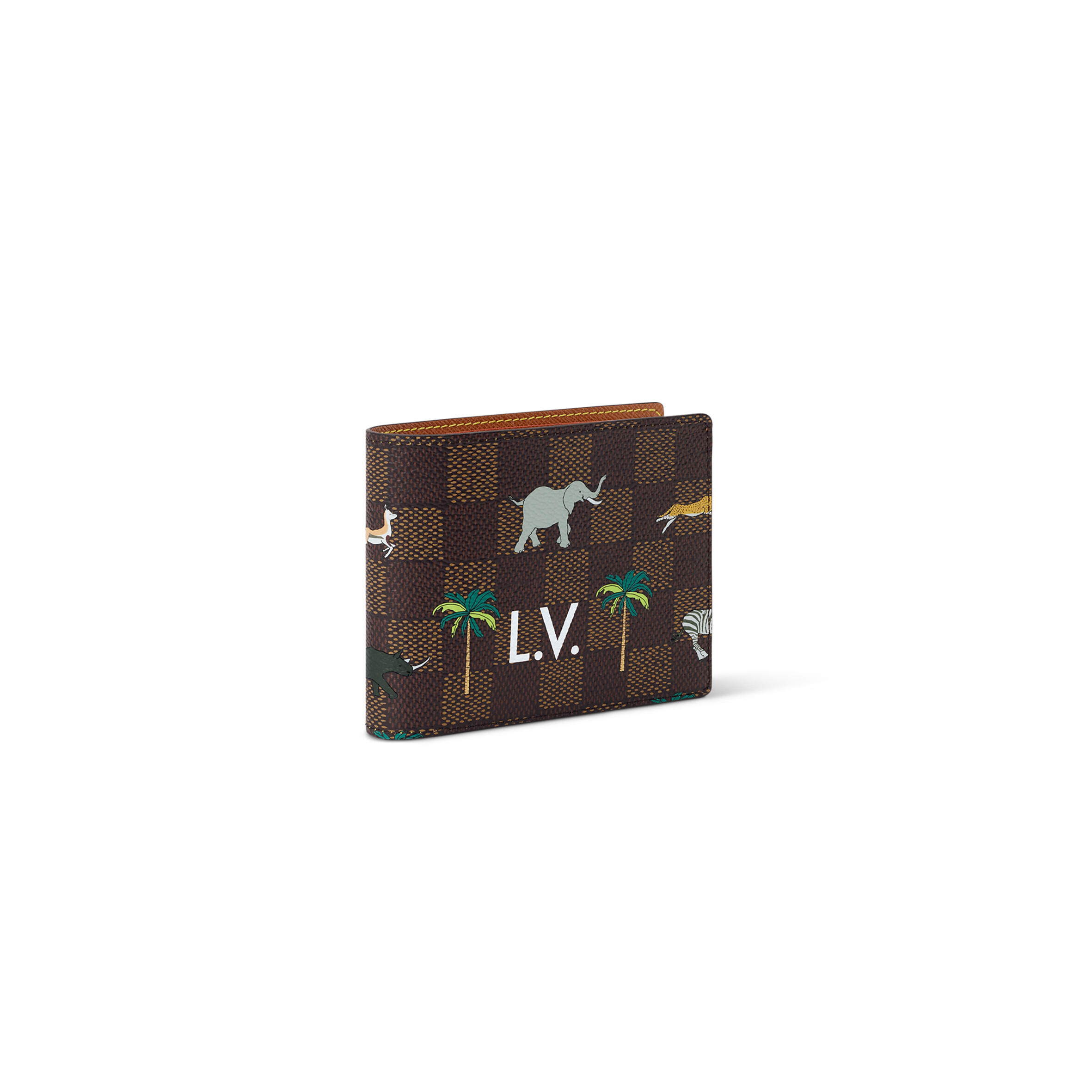 LOUIS VUITTON MASTER MULTIPLE WALLET X THE DARJEELING LIMITED N40870 (11.5*9*1.5cm)